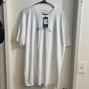 Primitive White and Blue DBZ Trucks Short Sleeve Tee